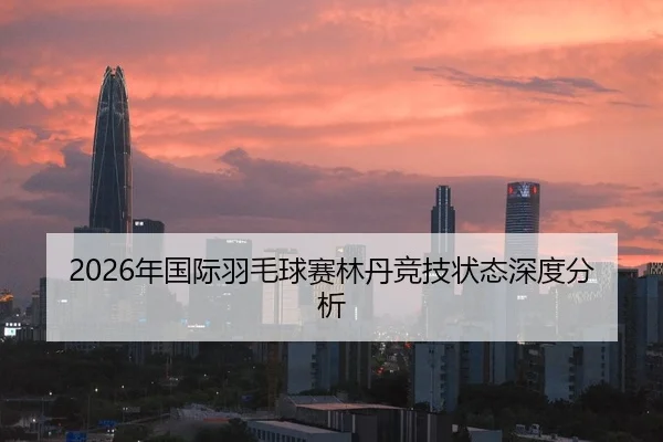 2026年国际羽毛球赛林丹竞技状态深度分析